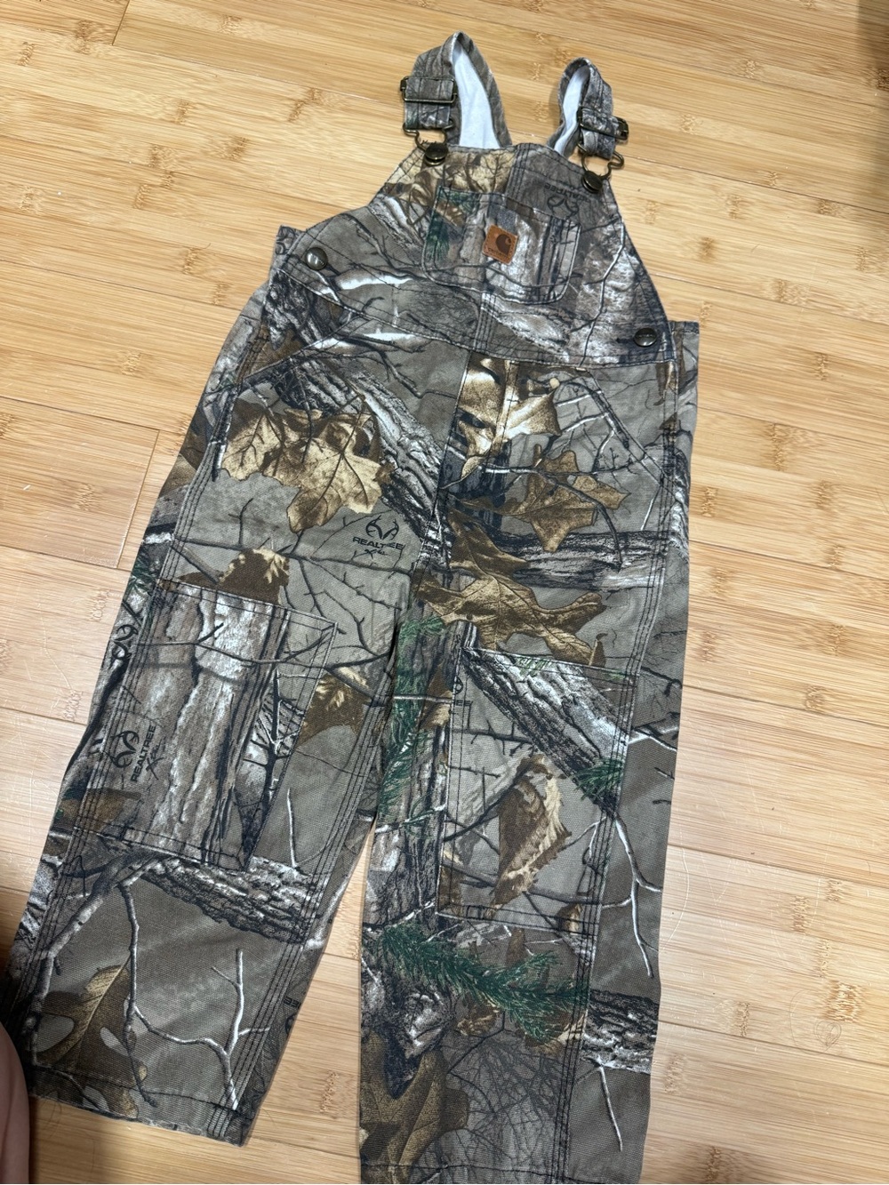 Camouflage Utility Bib Overalls - Toddler Camo Pants
